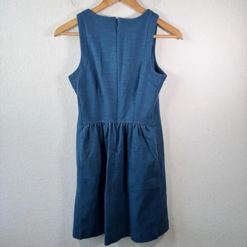 Madewell Teal Sleeveless A Line Dress Size XS‎